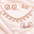 Necklace + 3 Earrings Set
