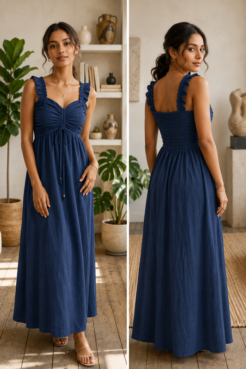 Cotton Casual Dress for Women