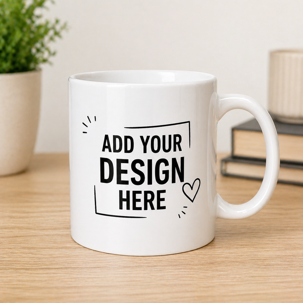 Classic White Ceramic Mug