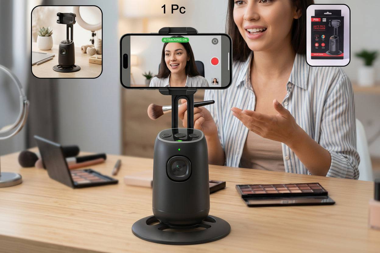 Smart Ai Auto Face Tracking Mobile Holder (1 Pc)