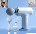 Electric Vibrating Massage Gun With Multiple Interchangeable Heads