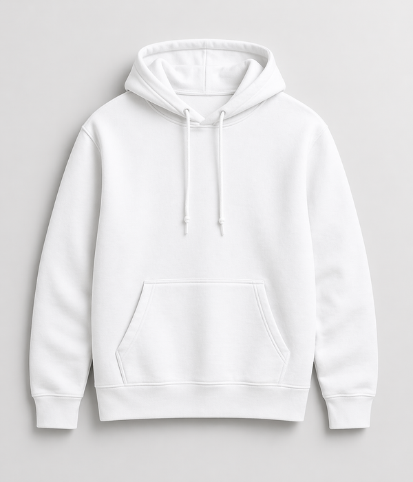 Premium Custom Hoodie (White)