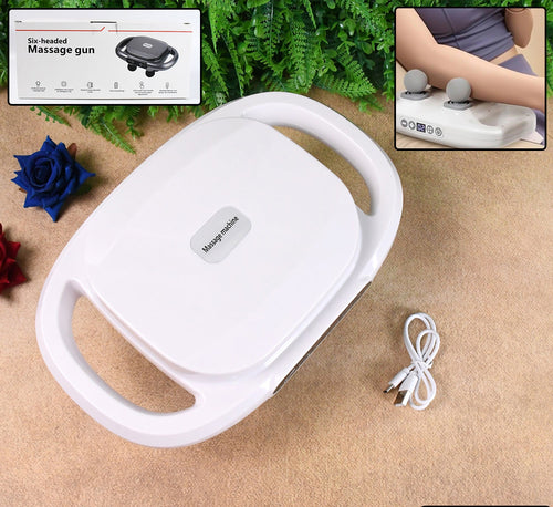4 Heads Massage Gun Machine For Pain Relief