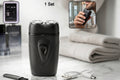 Portable Electric Shaver For Men  Compact Rechargeable  Cordless