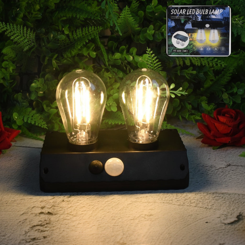 Solar Double Led Bulb Lamp Yt-819- 2w (1 Pc)