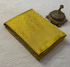 Designer Brocade Soft Silk Saree with Rich Zari Weaving & Butta Blouse