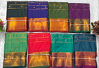 Traditional KSIC Style Saree with Contrast Blouse