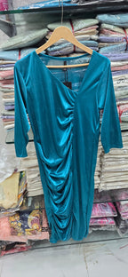Imported Fabric One-Piece Dress for Women