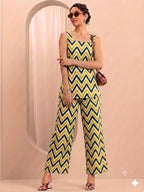Sleeveless Everyday Wear Co-Ord Set