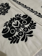 Cotton Flex Embroidered Kurti Pant Dupatta Set
