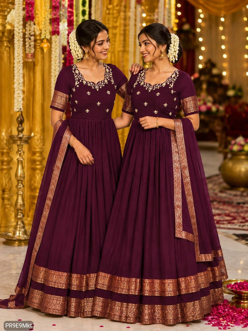 Anarkali Gown Set