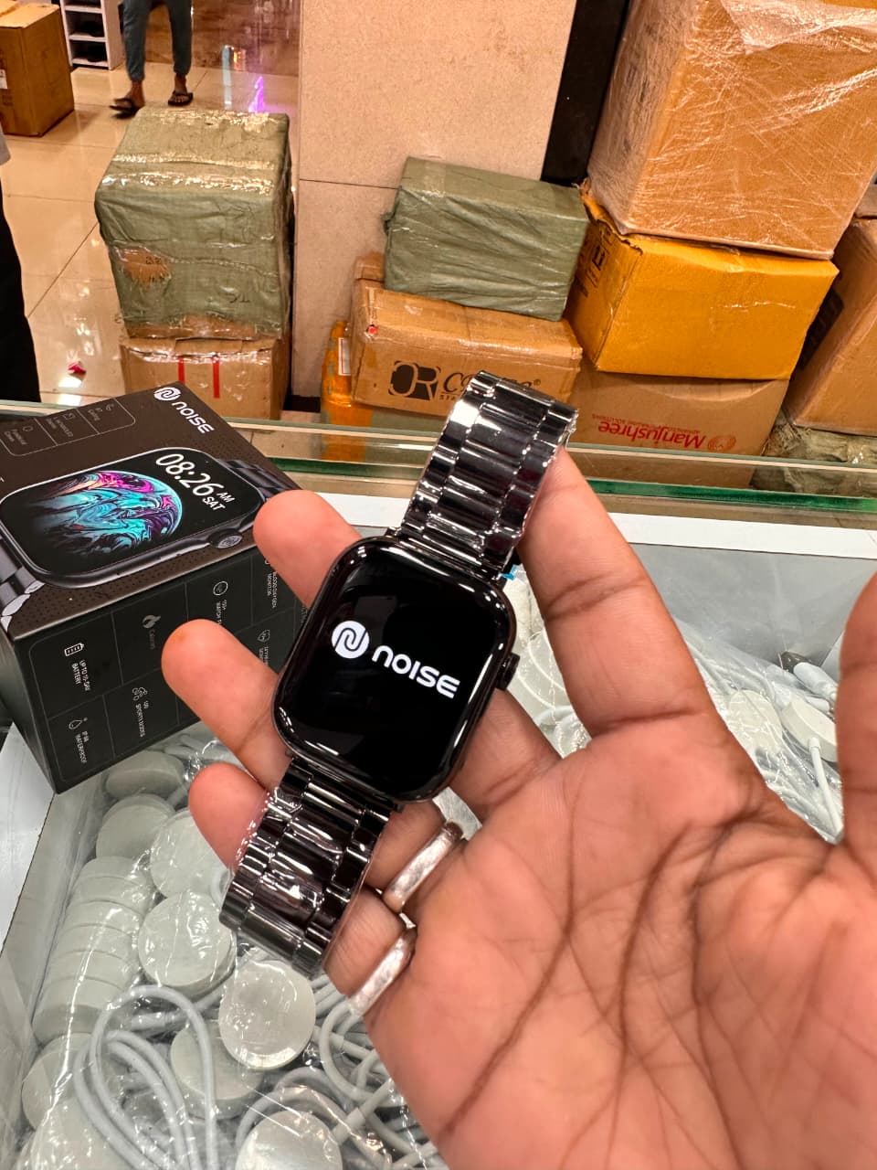 Ultra 3 Elite Smartwatch with Metal Strap & Bluetooth Calling