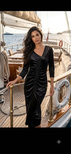 Imported Fabric One-Piece Dress for Women