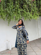 Cameric Cotton Farshi Pant Kurta Set with Dupatta