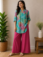 Printed Cotton Co-Ord Set for Women