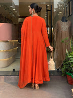 Premium Designer Kurta Set with Embroidered Dupatta
