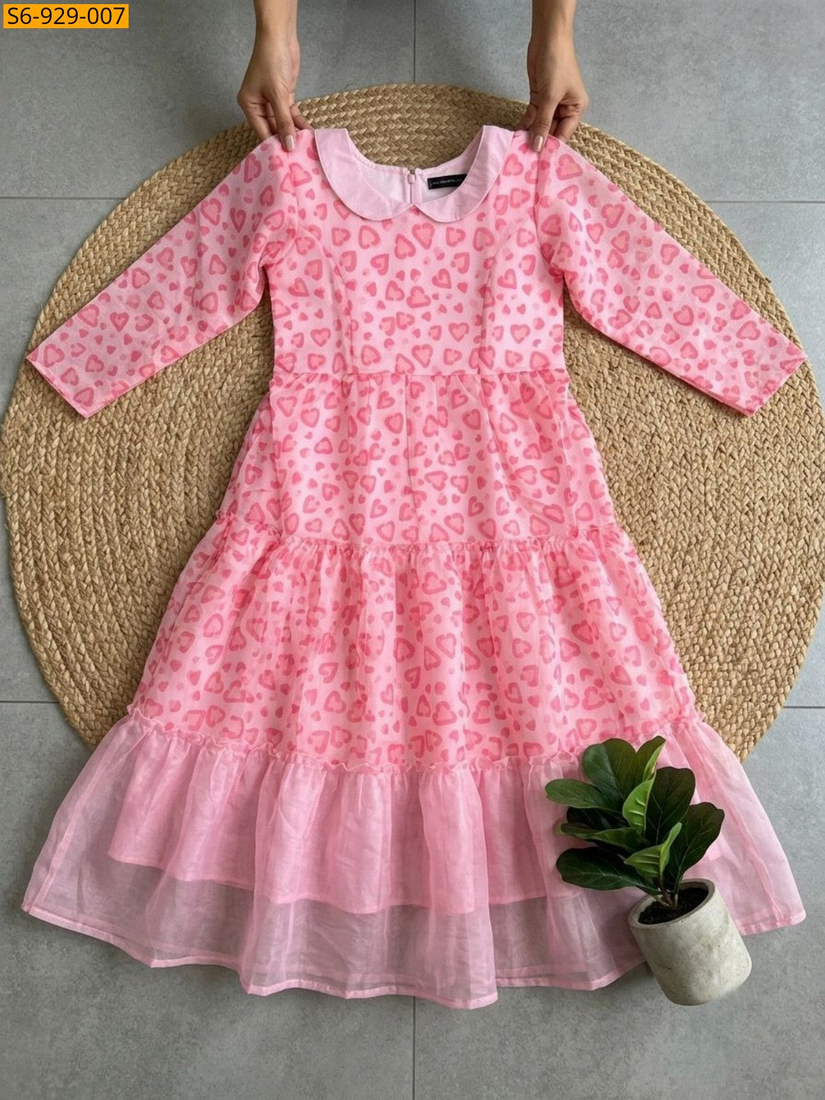 Elegant Floral A-Line Maxi Dress with Full Lining