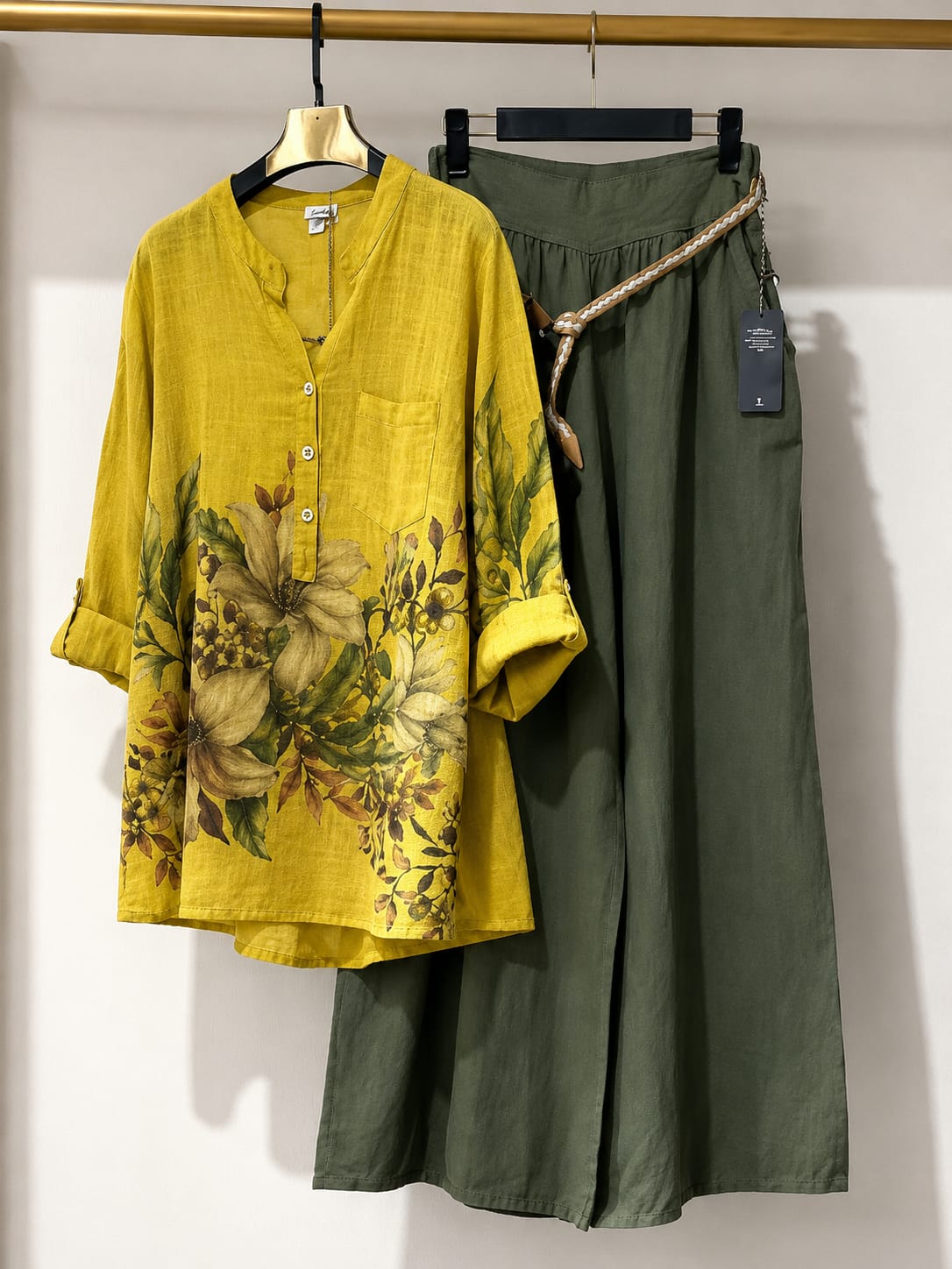 Printed Cotton Co-Ord Set