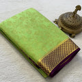 Elegant Bridal Wear Saree with Rich Pallu