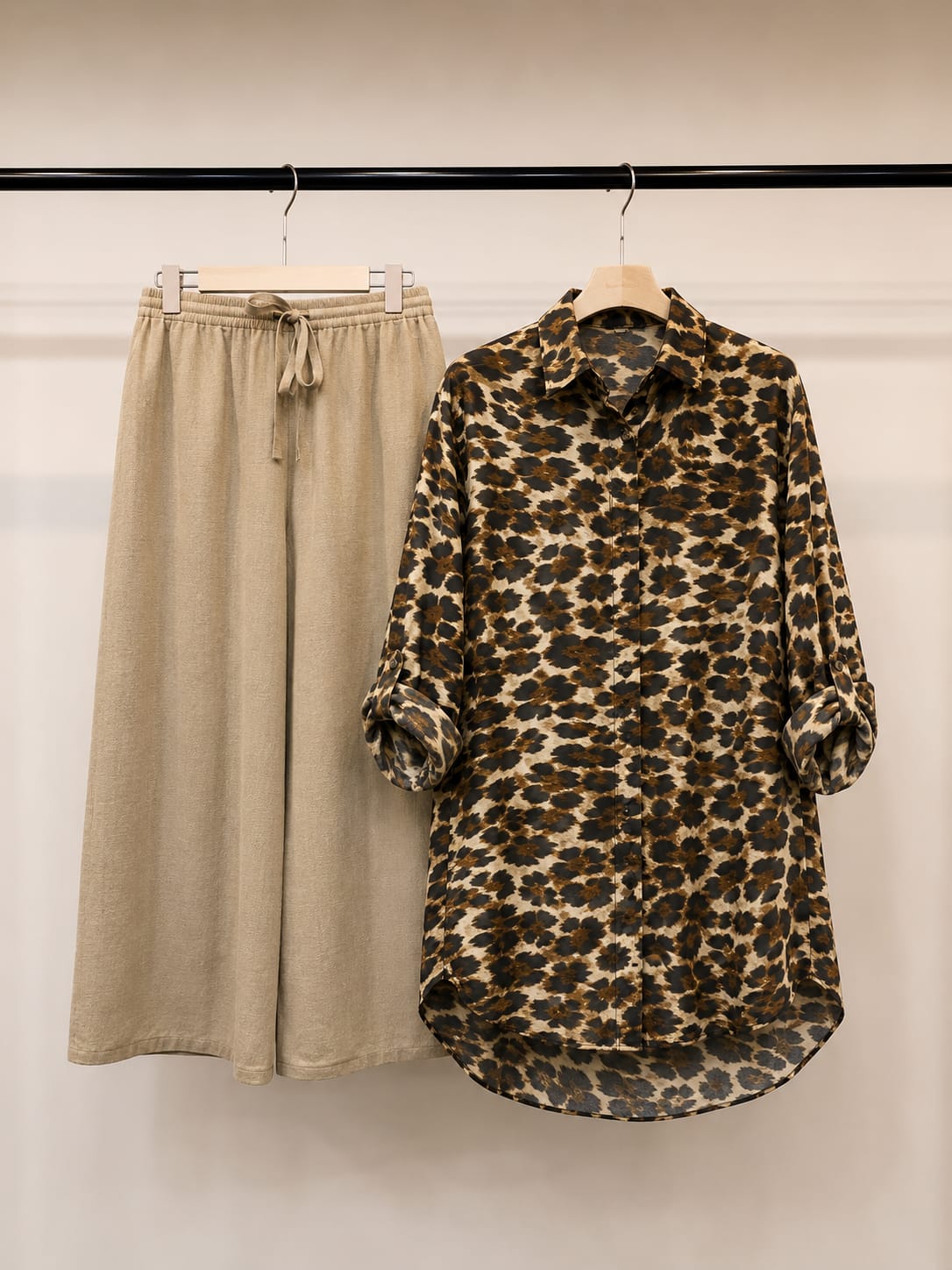 Korean Fabric Shirt & Pant Co-Ord Set