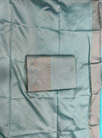 Lichi Silk Jacquard Saree with Brocade Blouse