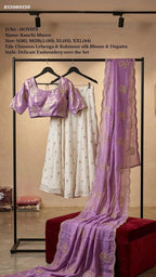 Kanchi Silk Lehenga Set with Floral Embroidery
