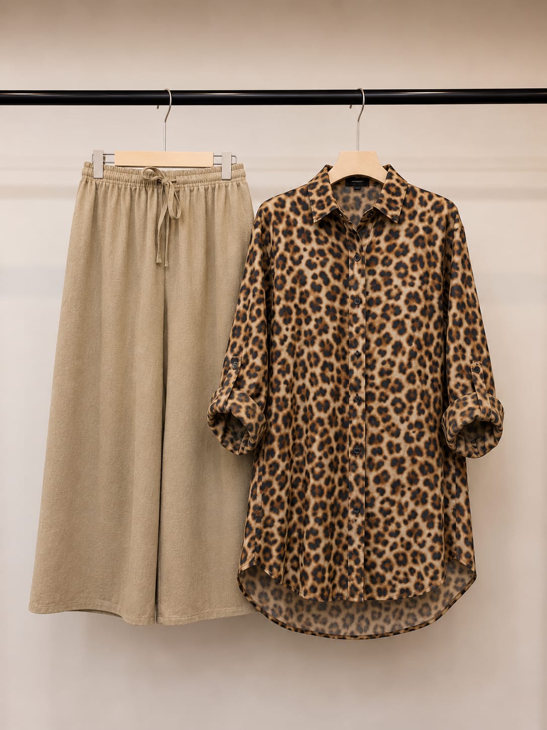 Korean Fabric Shirt & Pant Co-Ord Set
