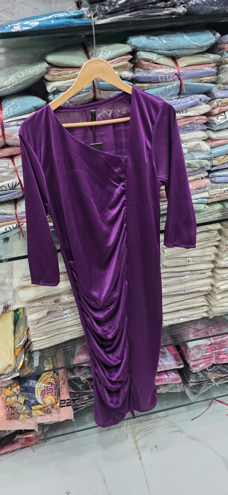 Imported Fabric One-Piece Dress for Women