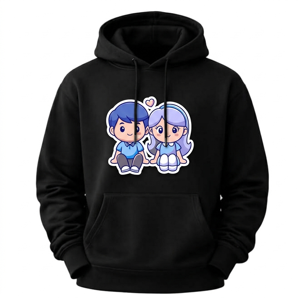 Cute Couple Hoodie (Pack of 2)