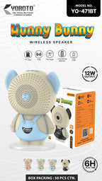 Yoroto Hunny Bunny 12W Wireless Bluetooth Speaker