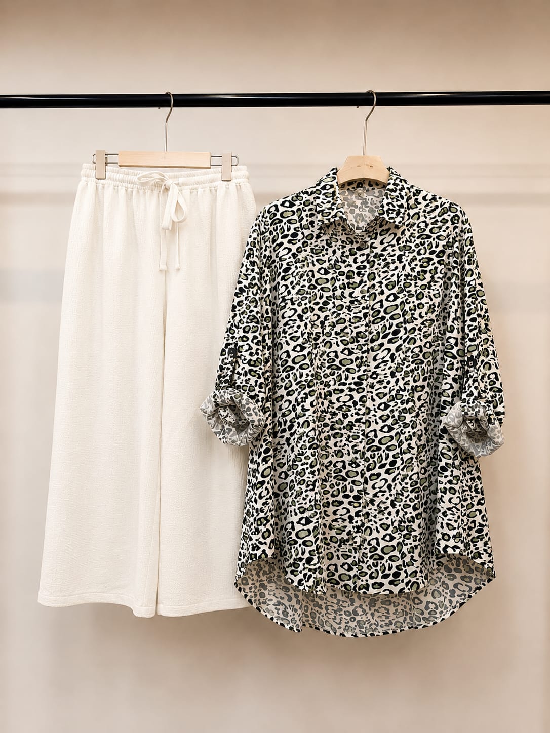 Korean Fabric Shirt & Pant Co-Ord Set