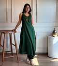 Designer Cotton Slub Embroidered Kurti Palazzo Set for Women