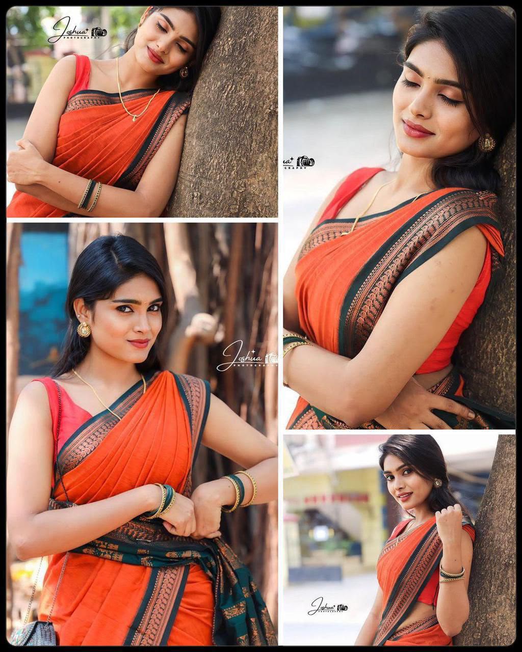 Lichi Silk Saree with Jacquard Weaving & Brocade Blouse