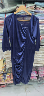 Imported Fabric One-Piece Dress for Women