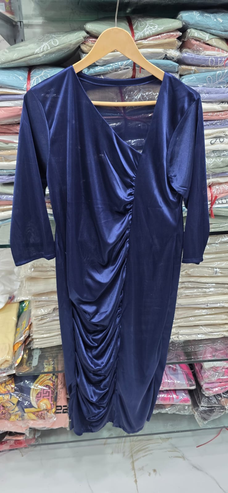 Imported Fabric One-Piece Dress for Women