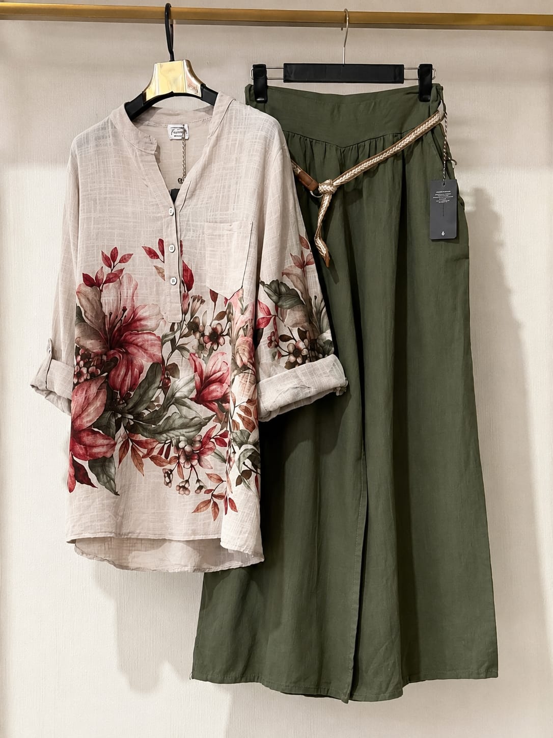 Printed Cotton Co-Ord Set