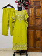 Sequins and Zari Work 2-Piece Outfit