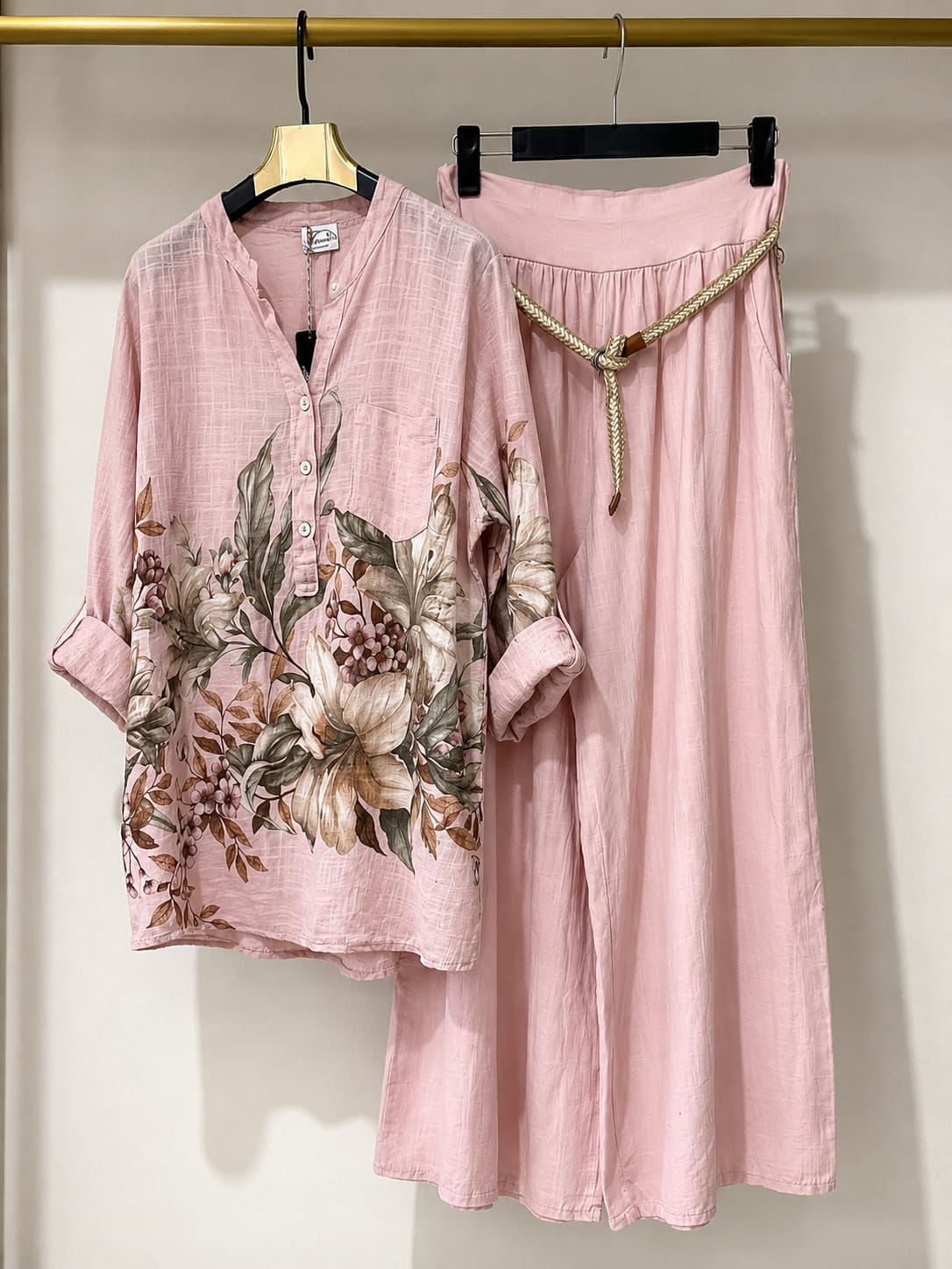 Printed Cotton Co-Ord Set