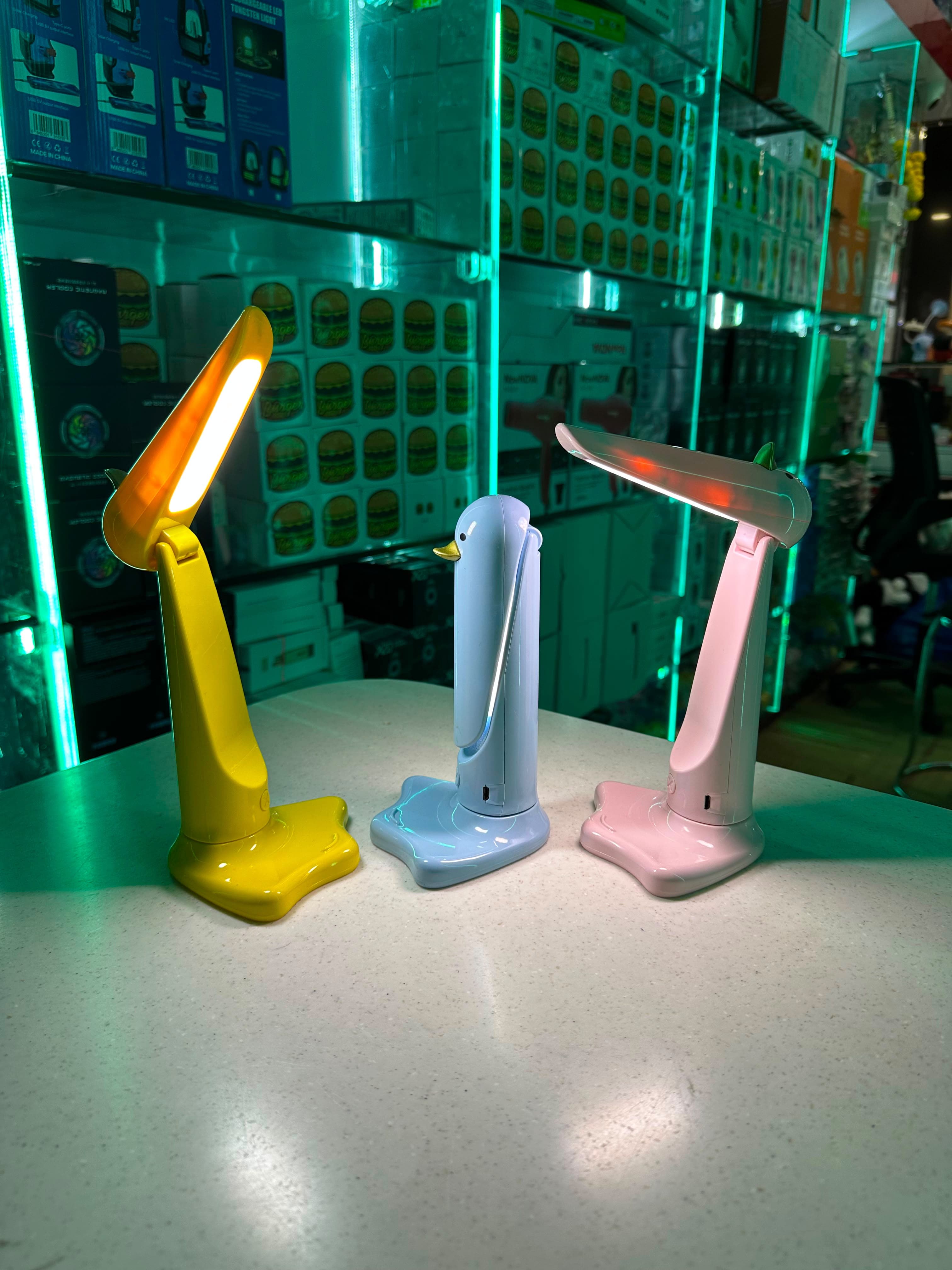 Rechargeable Foldable LED Study Lamp for Desk & Reading