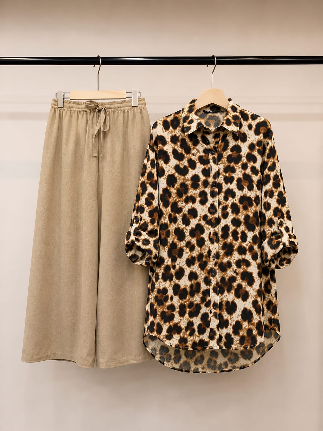 Korean Fabric Shirt & Pant Co-Ord Set